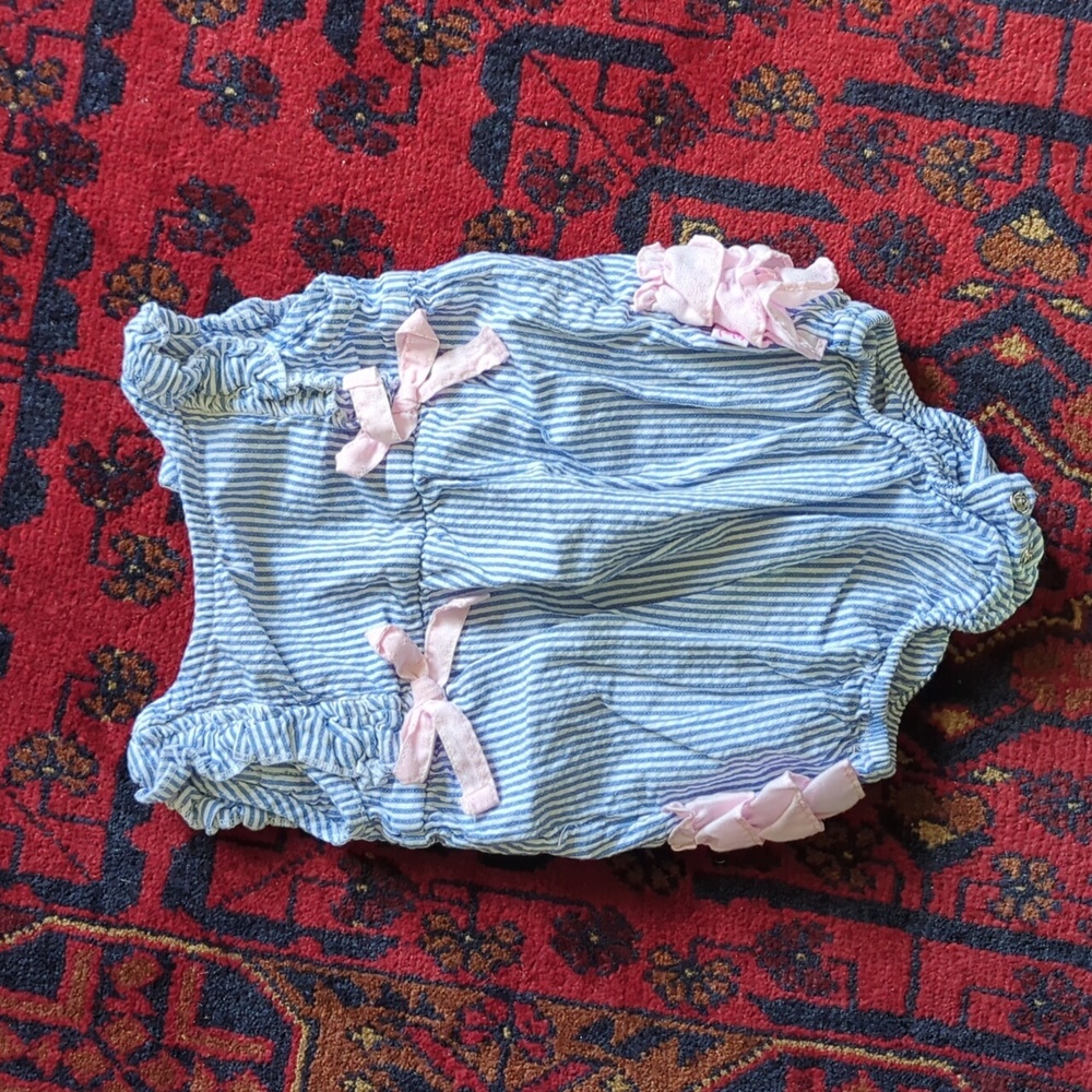 Ruffle Butts summer onesie
